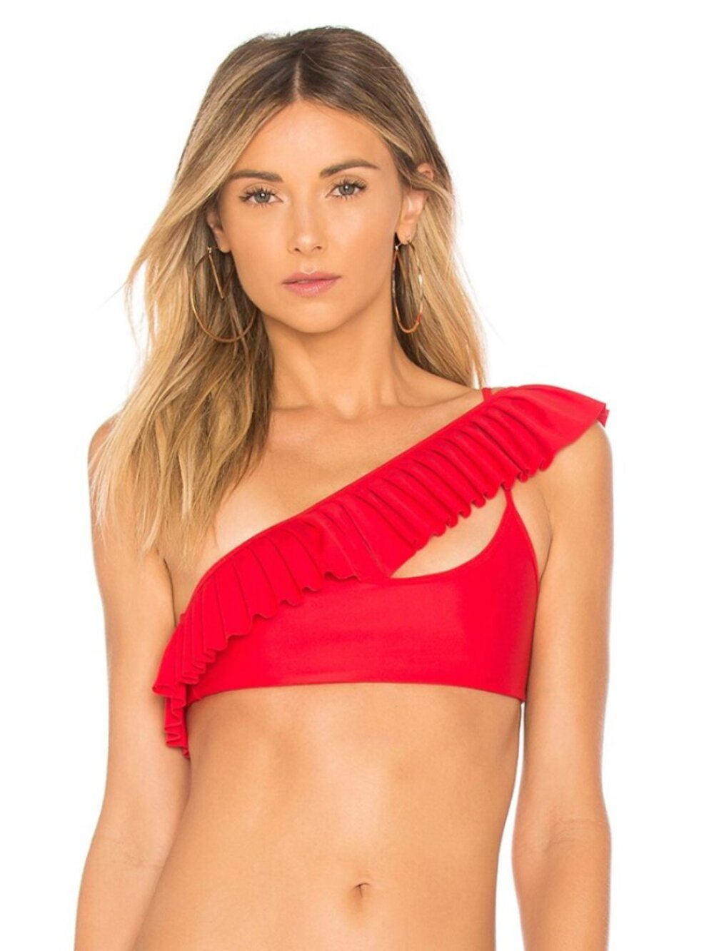 Lovers and Friends Closer Red Bikini Top - Size L
